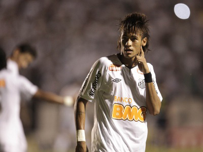 Neymar marcou dois gols na partida -