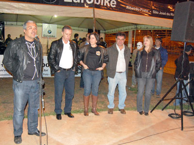 O Dr. Antônio Carlos "Totó" fala na abertura oficial do Motoshow 2010 -