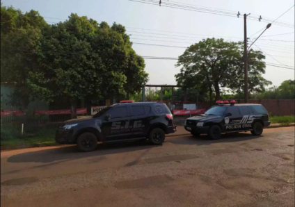Equipes durante o cumprimento dos mandados de busca e apreensão e prisão - Reprodução Equipes durante o cumprimento dos mandados de busca e apreensão e prisão - Reprodução
