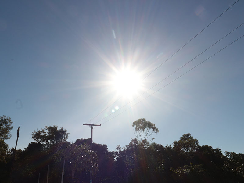 Sexta-feira será de calor em Três Lagoas - Hugo Leal/ JPNEWS