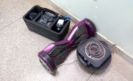 Entre os objetos furtados há moto, skate elétrico, baterias de caminhão, televisor e um aparelho de fibra ótica avaliado em R$ 15 mil - André Barbosa/JPNEWS