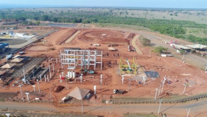 Usina de Biomassa está em construção no site da Eldorado - Arquivo/JPNEWS