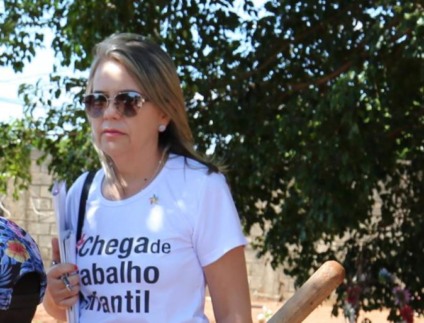 Maristela coordena Combate ao Trabalho Infantil no Estado - Arquivo Pessoal