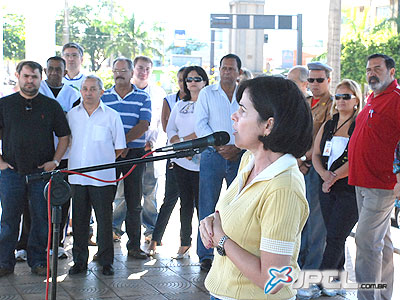 A abertura do evento contou com a participação da prefeita Márcia Moura -