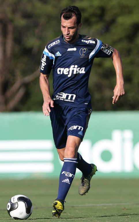 Edu Dracena será o único atleta em campo que já vestiu as duas camisas - Cesar Greco/Agência Palmeiras
