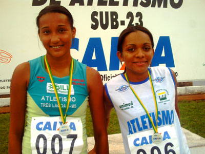 Luana e Simone destaques no Sub-23 2009, realizado em Campo Grande -