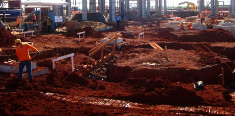 Imagem de serviço que teria sido prestado pela empresa em outro local - Imagem cedida Imagem de serviço que teria sido prestado pela empresa em outro local - Imagem cedida