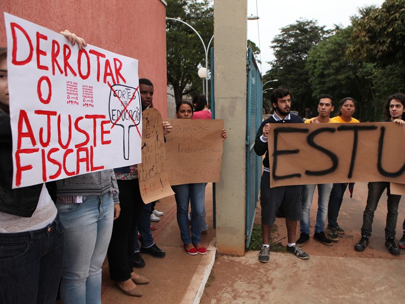 Greve conta com apoio de estudantes, segundo representante do movimento sindical - Divulgação