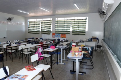 Escola recebeu reformas e aulas foram retomadas nesta semana - Divulgação/Assessoria