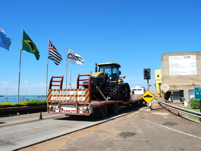 A obra vai desafogar o fluxo intenso de veículos sobre a Usina Jupiá -