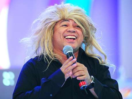 Comediante fez seu último trabalho na TV Record, com a apresentadora Ana Hickmann - Divulgação/TV Record
