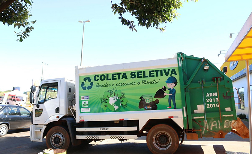 Coleta Seletiva Semanal dos Resíduos Recicláveis de Chapadão do Sul - Divulgação/Assessoria