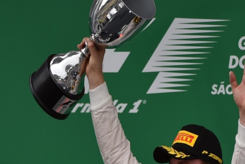 Rosberg comemora vitória no GP do Brasil, disputado neste domingo - Divulgação/FIA