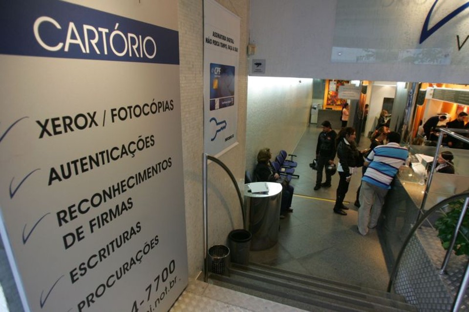 Ao perceber indícios de crime, cartórios deverão acionar a polícia, o Ministério Público ou a Defensoria - Divulgação