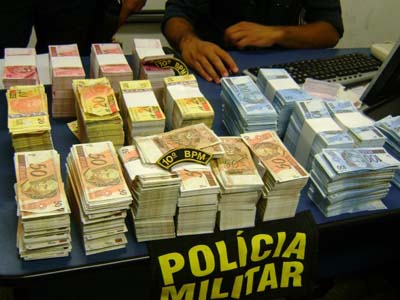 As notas foram encontradas em fiscalização de rotina feita no terminal rodoviário de Campo Grande -