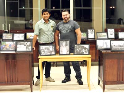 A exposição fmostra o trabalho dos fotojornalistas do Jornal do Povo, Fernando Gonçalves e Danilo Fiúza -