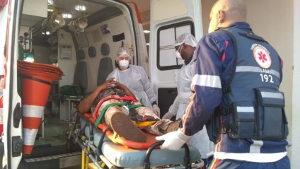 O homem de 37 anos deu entrada no Hospital Auxiliadora em estado grave - Alfredo Neto/JPNews O homem de 37 anos deu entrada no Hospital Auxiliadora em estado grave - Alfredo Neto/JPNews