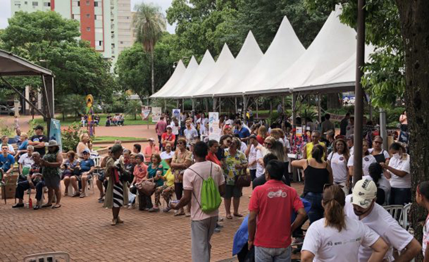 Em 2017, a Semana aconteceu na praça Ari Coelho - Divulgação/Sedhast