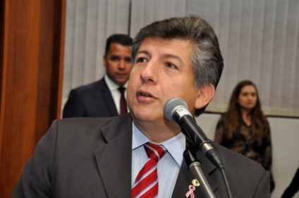 Presidente do Patriota em Mato Grosos do Sul, Lídio Lopes, só teria conversado com Coronel David (PSL) sobre possível fusão do partido - Luciana Nassar/ALEMS