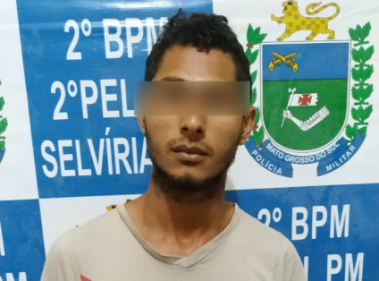 Nome do suspeito constou no Sistema Nacional de Madados de Prisão - Divulgação/PM