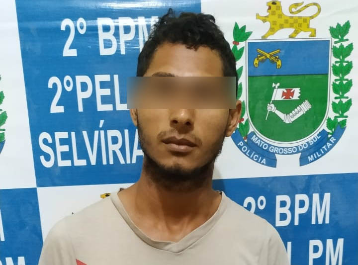 Nome do suspeito constou no Sistema Nacional de Madados de Prisão - Divulgação/PM