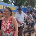 Muitas pessoas formaram fila no maior colégio eleitoral da Capital.