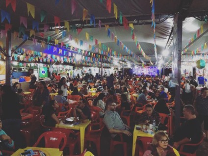 A praça de alimentação estará aberta todos os dias, das 18h às 23h - Foto: Divulgação