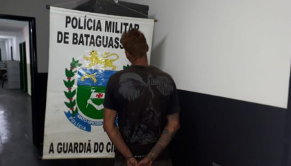 Após golpear amigo com foice homem é preso em Bataguassu - Foto: Divulgação/PM