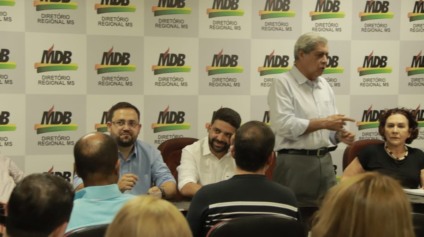 Com desistência das principais lideranças para a candidatura de prefeito de Campo Grande, MDB pode mirar até mesmo nomes de fora da legenda - Fernando Hassessian/Assessoria Márcio Fernandes