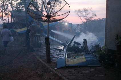 Criança morre em queda de ultraleve em Ivinhema - Foto: Ivinotícias
