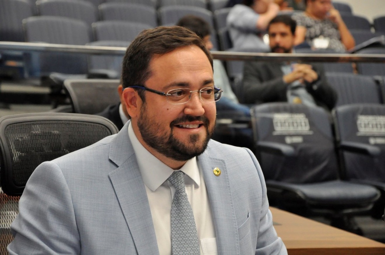 Deputado estadual Márcio Fernandes (MDB) se colocou a disposição do partido para ser candidato a prefeito da capital - Luciana Nassar/ALMS