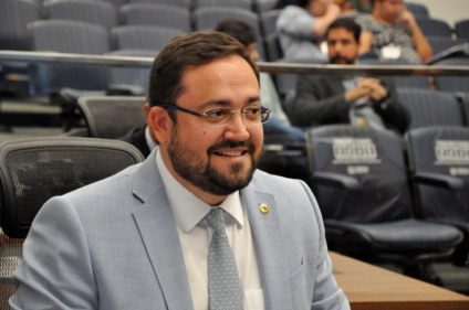 Deputado estadual Márcio Fernandes (MDB) se colocou a disposição do partido para ser candidato a prefeito da capital - Luciana Nassar/ALMS