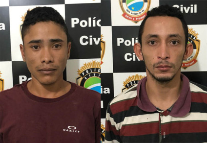 Moisés (esq) foi indiciado e teria confessado crime. Igor (dir) seguirá para Jardim - Imagen cedida