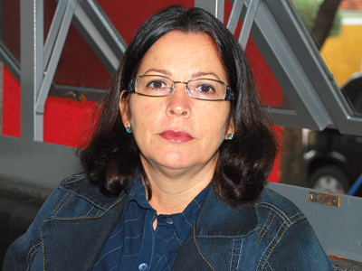 A presidente do Conselho Comunitário de Segurança Pública de Três Lagoas, Maria Auxiliadora Garcia Martins - A presidente do Conselho Comunitário de Segurança Pública de Três Lagoas, Maria Auxiliadora Garcia Martins -