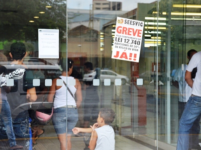 Bancos pararam por três dias em Três Lagoas -