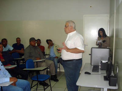 As palestras são realizadas diariamente -