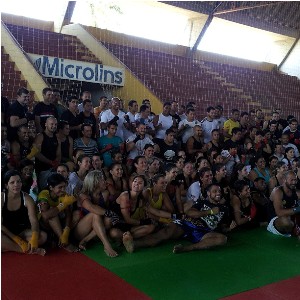 O exame de graduação de faixa teve a participação de atletas de Três Lagoas, Mirandópolis (SP) e Presidente Epitácio (SP) -