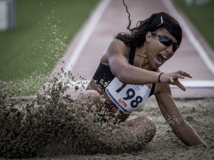 Silvânia Costa volta a quebrar recorde mundial do salto em distância (T11) no encerramento do Circuito Loterias Caixa - Divulgação/CPB