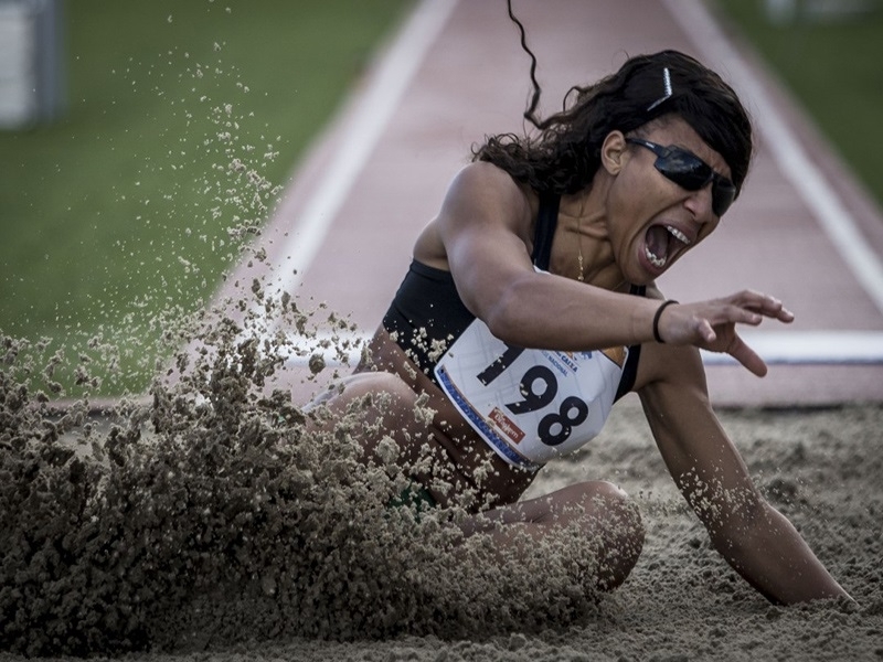 Silvânia Costa volta a quebrar recorde mundial do salto em distância (T11) no encerramento do Circuito Loterias Caixa - Divulgação/CPB