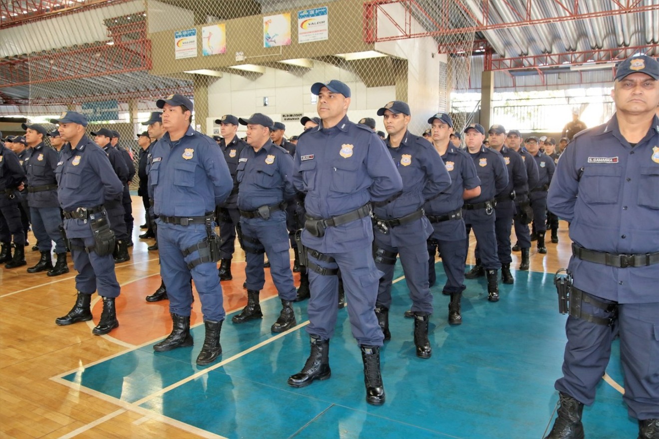 Na semana passada servidores receberam novo armamento e agora entram em pauta na Casa de Leis - Divulgação / PMCG Na semana passada servidores receberam novo armamento e agora entram em pauta na Casa de Leis - Divulgação / PMCG