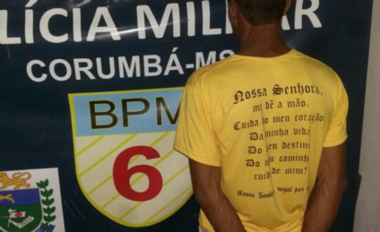 Indivíduo foi conduzido até a Delegacia de Polícia Civil - Divulgação/CPA-3/6ºBPM