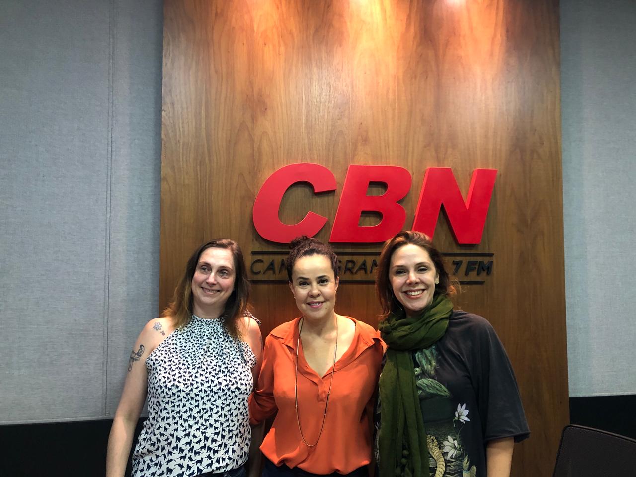 A artista plástica Antônia Hanemann e a arquiteta Luciana Teixeira foram as entrevistadas deste sábado (15) - Foto: Giovanna Dauzacker/CBN