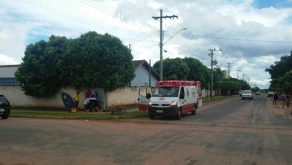 Vítimas foram socorridas por uma unidade do Samu e levadas à UPA - Claudio Jr./TVC