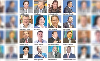Do total de candidaturas registradas no Estrado, 16 são de três-lagoenses que concorrem vagas de deputado estadual e federal. - Foto Montagem