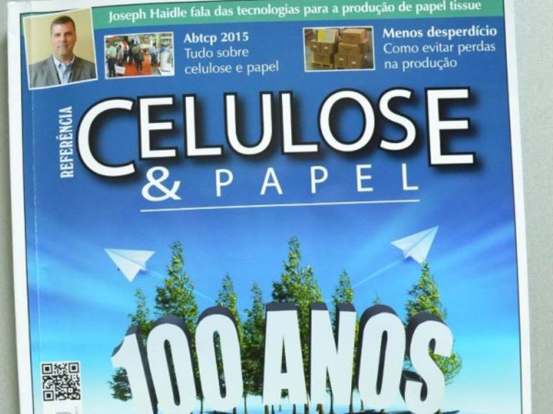 Reportagem foi veiculada na revista Referência Celulose & Papel - Divulgação