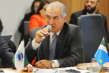 Reinaldo Azambuja irá com comitiva fechar parcerias para a segurança pública e agronegócio - Edson Leal /Agência Brasilia