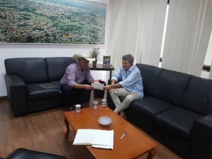 Prefeito se reuniu com o secretário estadual de Infraestrutura - Divulgação