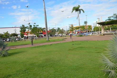 Em Três Lagoas, protesto será realizado na praça Ramez Tebet - Claudio Pereira/JP