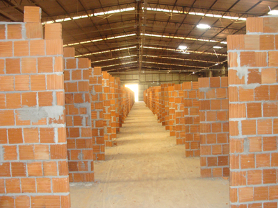 Existem três tamanhos de boxes -