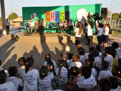 Ordem de serviço foi acompanhada por alunos do Crase -